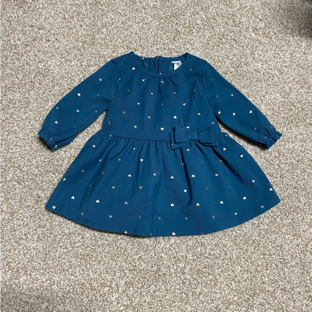 Kids Blue Party Dress